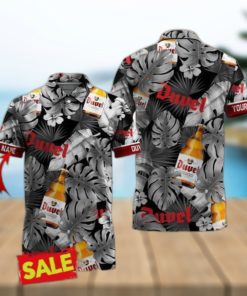 Personalized Duvel Beer Tropical Hawaiian 3D Polo Shirt Beer Love AOP Gift For Mens