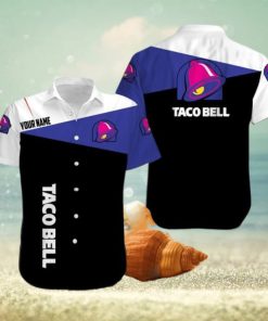 Personalized Hawaiian Shirt Taco Bell Black And White Trending Summer Gift For Men And Women