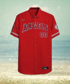 Personalized Los Angeles Angels All Over Print 3d Leobees 3D Awesome Hawaiian Shirt