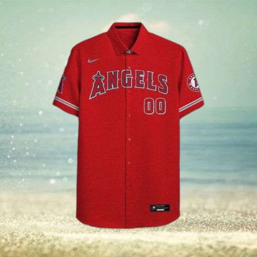 Personalized Los Angeles Angels All Over Print 3d Leobees 3D Awesome Hawaiian Shirt