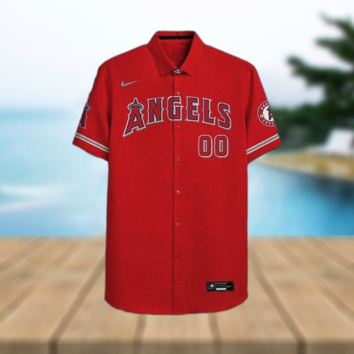 Personalized Los Angeles Angels All Over Print 3d Leobees 3D Awesome Hawaiian Shirt