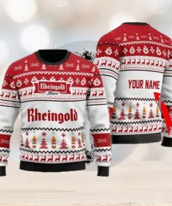 Personalized Name Rheingold Beer Christmas Gift Sweater All Over Print 3D Sweater