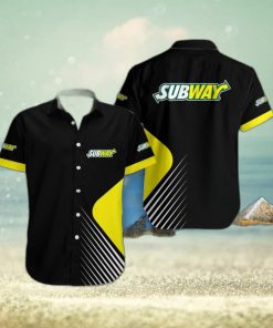 Personalized Name Subway All Over Printed 3D Hawaiian Shirt