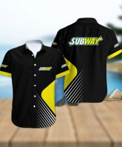 Personalized Name Subway All Over Printed 3D Hawaiian Shirt