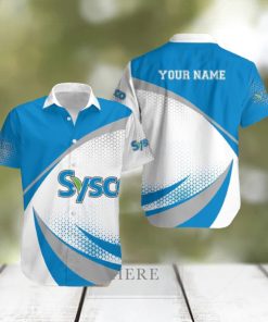 Personalized Name Sysco Aloha 3D Hawaiian Shirt Gift For Summer