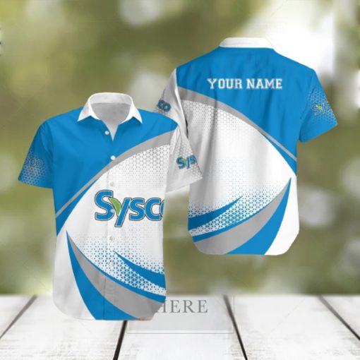 Personalized Name Sysco Aloha 3D Hawaiian Shirt Gift For Summer