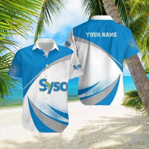 Personalized Name Sysco Aloha 3D Hawaiian Shirt Gift For Summer