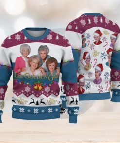 Personalized Name The Golden Girls Ugly Christmas Sweater Christmas Gift For Men And Women