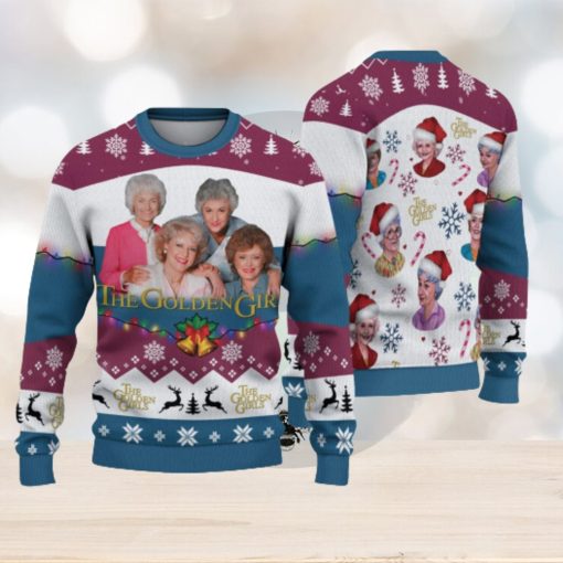 Personalized Name The Golden Girls Ugly Christmas Sweater Christmas Gift For Men And Women