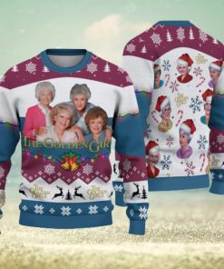 Personalized Name The Golden Girls Ugly Christmas Sweater Christmas Gift For Men And Women