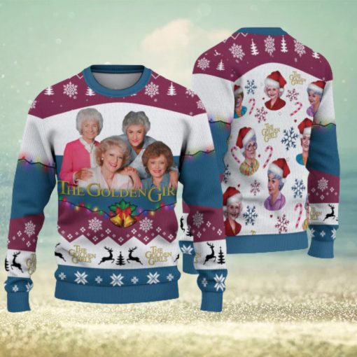 Personalized Name The Golden Girls Ugly Christmas Sweater Christmas Gift For Men And Women