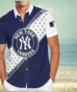 Personalized New York Yankees Short Sleeve Hgi156 Awesome Hawaiian Shirt