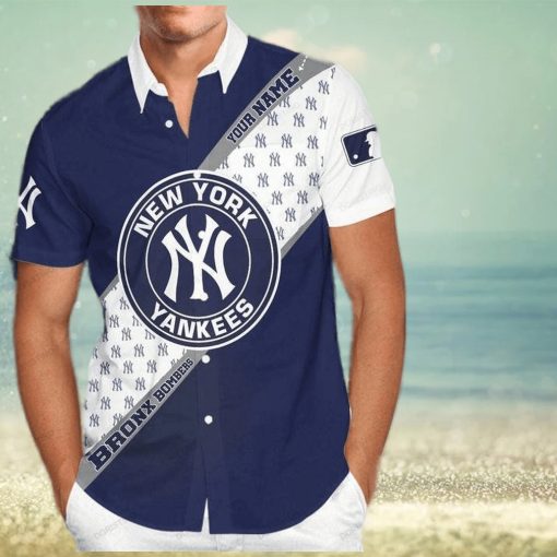 Personalized New York Yankees Short Sleeve Hgi156 Awesome Hawaiian Shirt