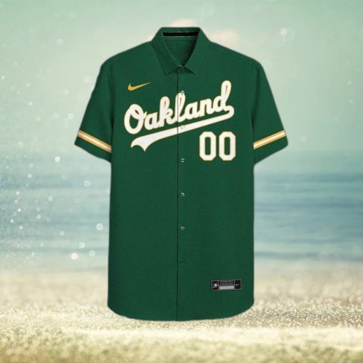 Personalized Oakland Athletics All Over Print 3d Leobees 3D Awesome Hawaiian Shirt