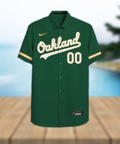 Personalized Oakland Athletics All Over Print 3d Leobees 3D Awesome Hawaiian Shirt