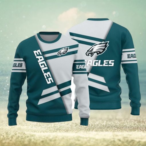 Philadelphia Eagles Basic Pattern Knitted Sweater For Christmas