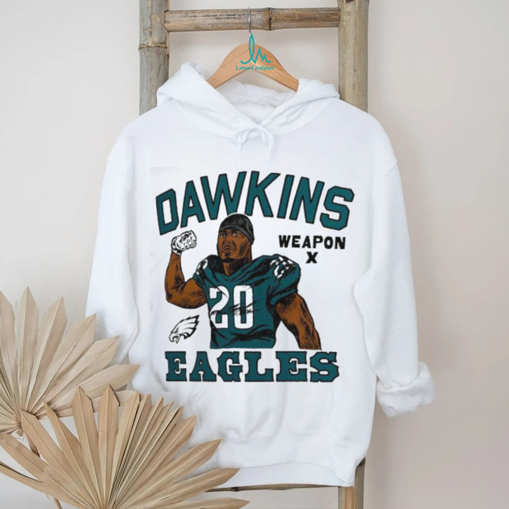 Brian Dawkins Philadelphia Eagles Homage Retired Player Caricature