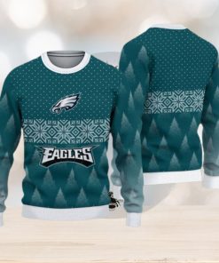 Philadelphia Eagles Christmas Pattern All Over Print Hibernation Ugly Sweater