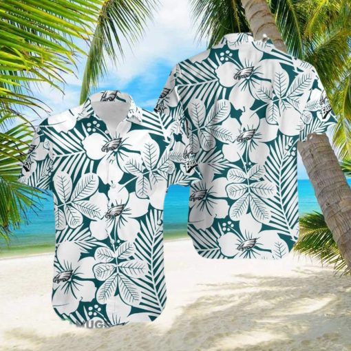 Philadelphia Eagles Flower Limited Edition Hawaiian Shirt For Men And Women