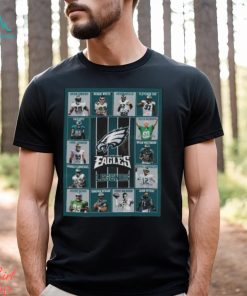 Philadelphia Eagles Legends Players 2023 Signatures shirt - Limotees