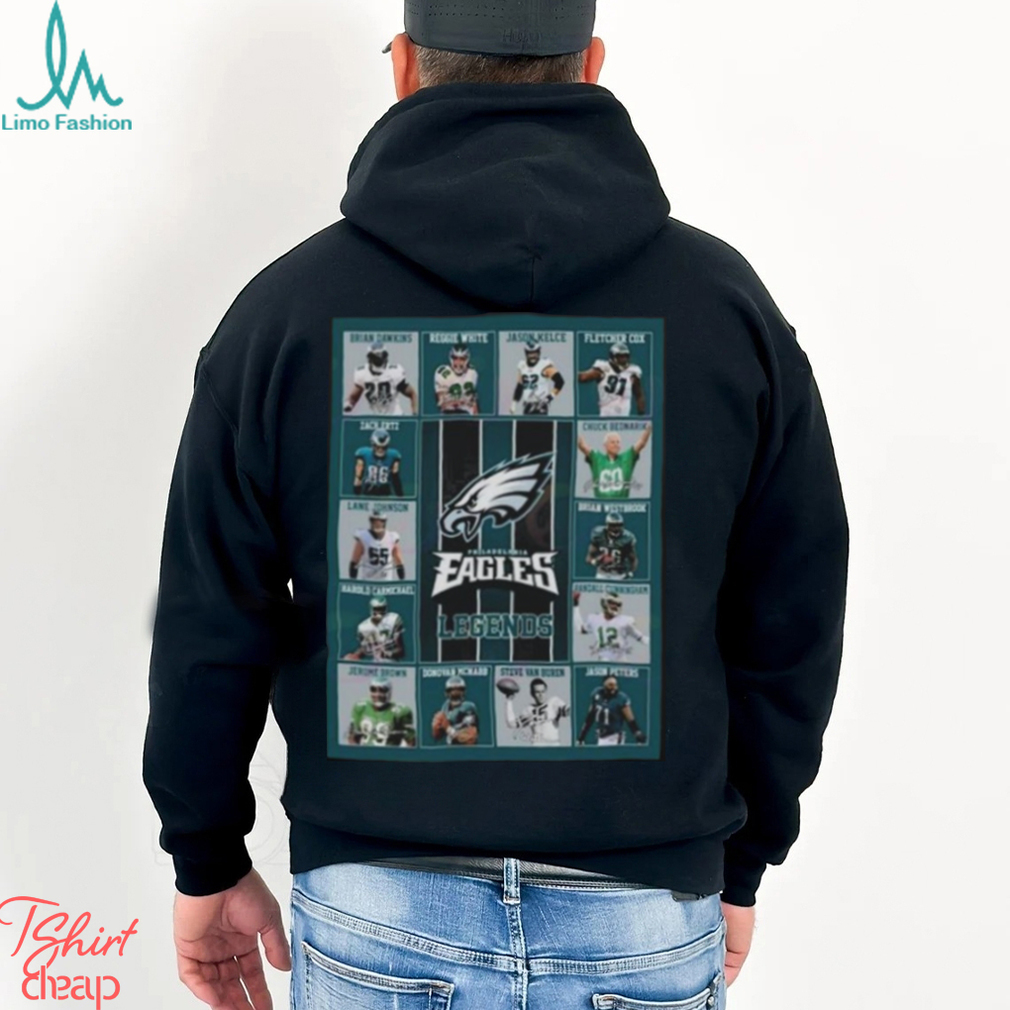 Philadelphia Eagles Legends Players 2023 Signatures shirt - Limotees