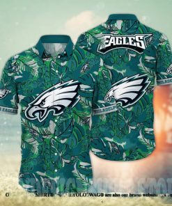 Philadelphia Eagles NFL All Over Print Short Sleeves Hawaiian Shirt