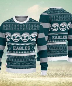 Philadelphia Eagles Ugly Christmas Reindeer Xmas Sweater Handmade Gift Mens Women