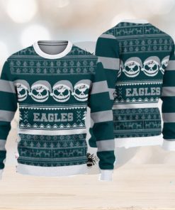 Philadelphia Eagles Ugly Christmas Reindeer Xmas Sweater Handmade Gift Mens Women