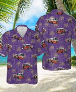 Philadelphia  Pennsylvania  Hiladelphia Fire Department Engine 7 Ladder 10 Hawaiian Shirt