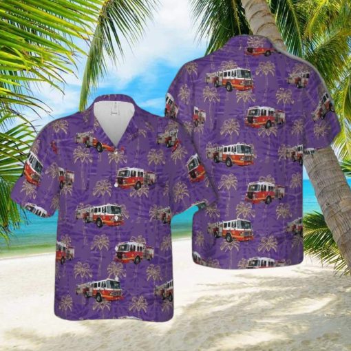 Philadelphia  Pennsylvania  Hiladelphia Fire Department Engine 7 Ladder 10 Hawaiian Shirt