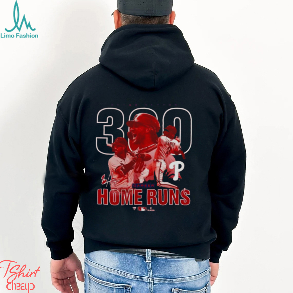 Philadelphia Phillies Bryce Harper Career Home Runs Shirt Philadelphia Phillies Bryce Harper Career Home Runs Shirt