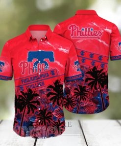 Philadelphia Phillies MLB Floral Unisex All Over Print Hawaiian Shirt