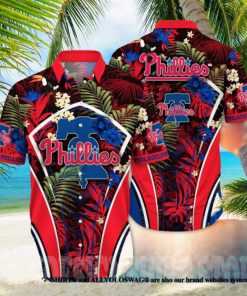 Philadelphia Phillies MLB Flower Unisex All Over Print Hawaiian Shirt