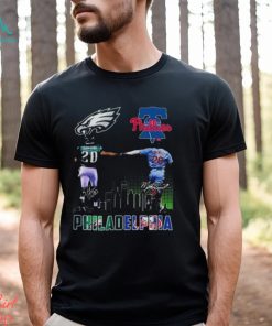 Philadelphia Football Shirt, Philadelphia Skyline Sport Shirt