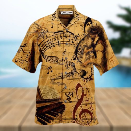 Piano Music Where Words Fail Music Speaks Limited Edition Hawaiian Shirt