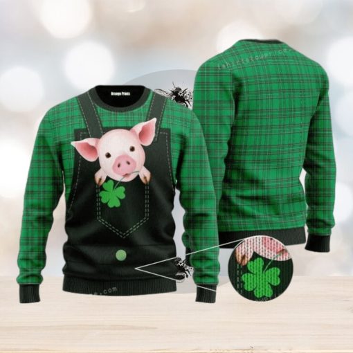 Pig Farm St Patricks Day Ugly Christmas Sweater