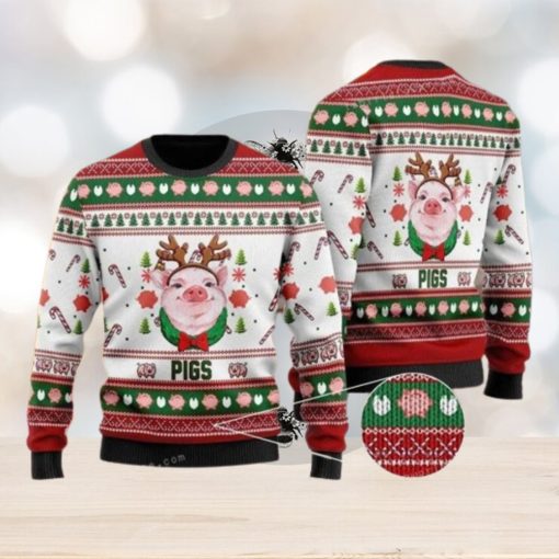 Pig Funny Christmas Christmas Ugly Sweater Party