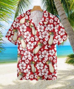Pina Colada Cocktail Pattern Hawaiian Shirt For Men And Women