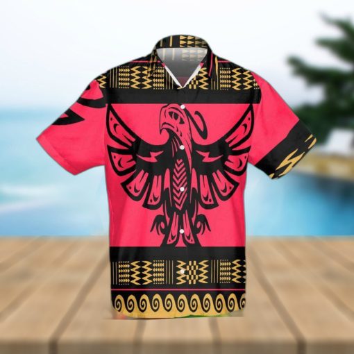 Pink Phoenix Native American 3d Leobees 3D Awesome Hawaiian Shirt