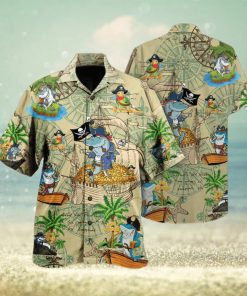 Pirate Adventure 3D Hawaiian Shirt Ready For Beach Fun