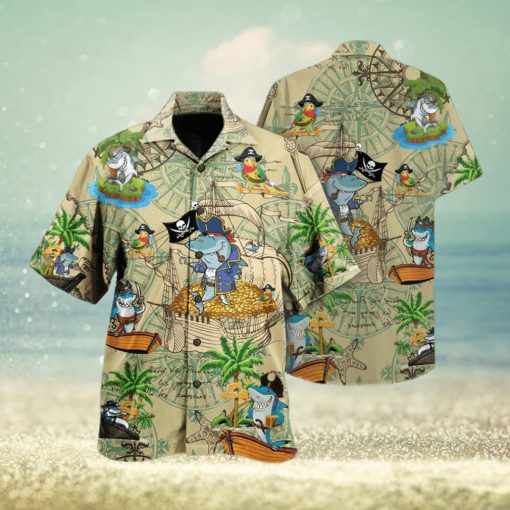 Pirate Adventure 3D Hawaiian Shirt Ready For Beach Fun