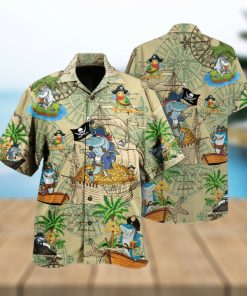 Pirate Adventure 3D Hawaiian Shirt Ready For Beach Fun