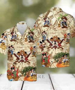 Pirates Mickey Mouse Hawaiian Shirt Gift For Disney Lovers