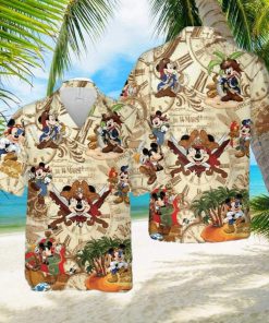 Cool Disney Mickey Mouse Philadelphia Eagles Hawaiian Shirt - Limotees