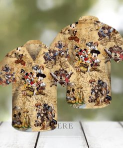 Pirates Mouse Hawaiian Shirt