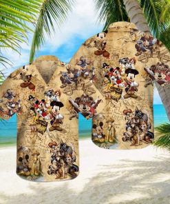 Pirates Mouse Hawaiian Shirt