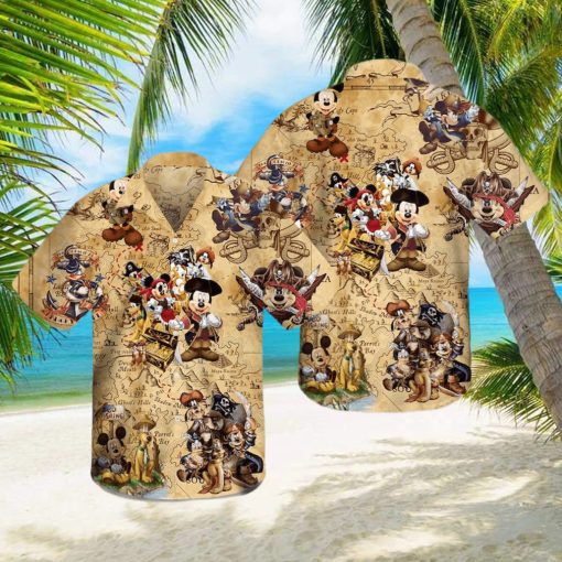 Pirates Mouse Hawaiian Shirt