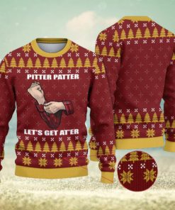 Pitter Patter Letterkenny Christmas 3D All Over Printed Ugly Christmas Sweater Letterkenny Christmas Sweater Letterkenny