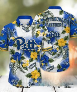 NEW FASHION 2023 Pittsburgh Pirates Hawaiian Shirt Tropical flower