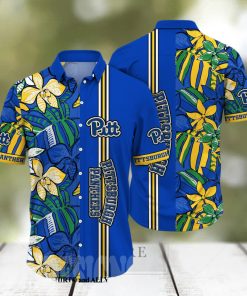 Pittsburgh Panthers NCAA Flower Full Print Classic Hawaiian Shirt